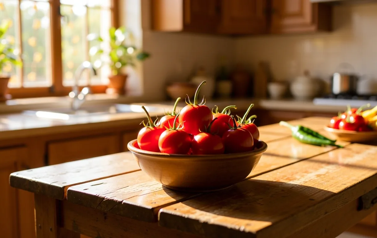 Ingredientes frescos y naturales